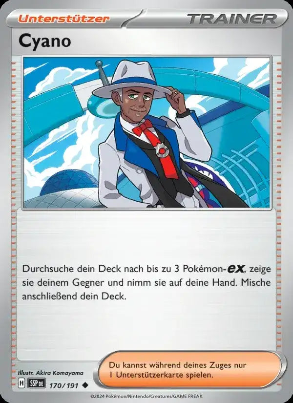 Cyano 170/191 – Pokémon Stürmische Funken Karte