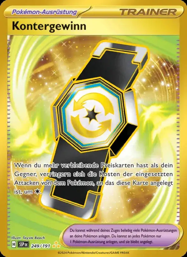 Kontergewinn 249/191 – Pokémon Stürmische Funken Karte