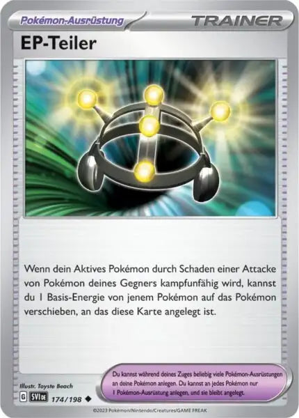 EP Teiler 174/198 – Pokémon Karmesin & Purpur Karte