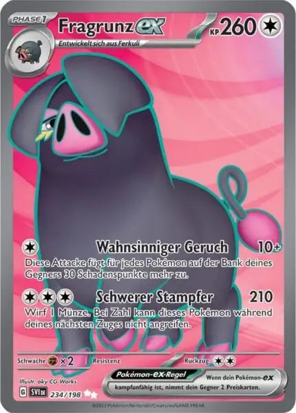Fragrunz 234/198 – Pokémon Karmesin & Purpur Karte