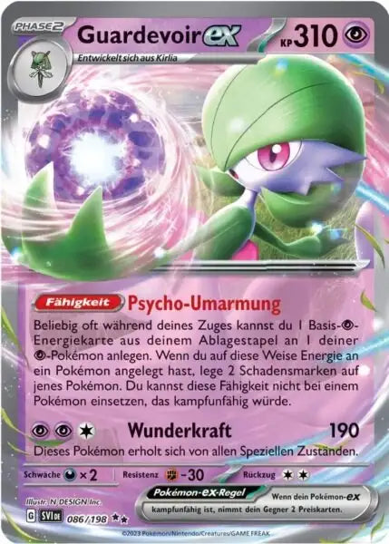 Gardevoir ex 086/198 – Pokémon Karmesin & Purpur Karte