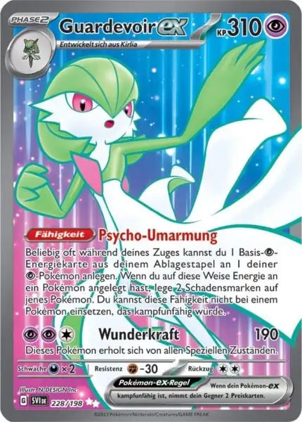 Guardevoir ex 228/198 – Pokémon Karmesin & Purpur Karte