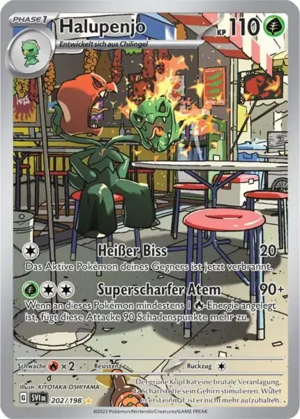 Halupenjo 202/198 – Pokémon Karmesin & Purpur Karte