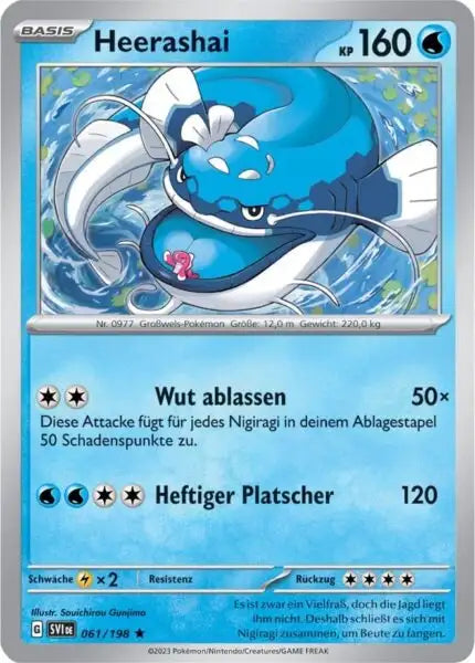 Heerashai 061/198 – Pokémon Karmesin & Purpur Karte