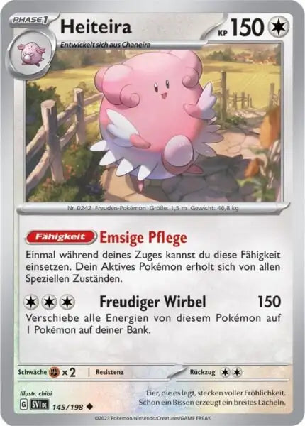 Heiteira 145/198 – Pokémon Karmesin & Purpur Karte