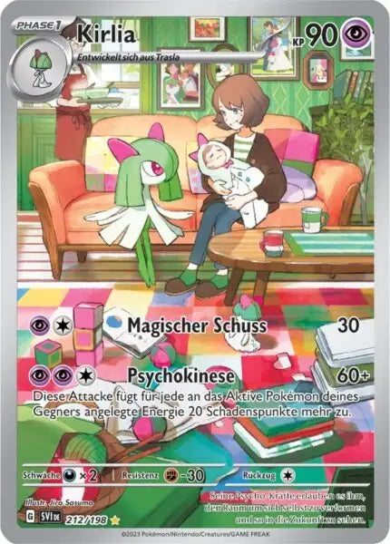 Kirlia 212/198 – Pokémon Karmesin & Purpur Karte