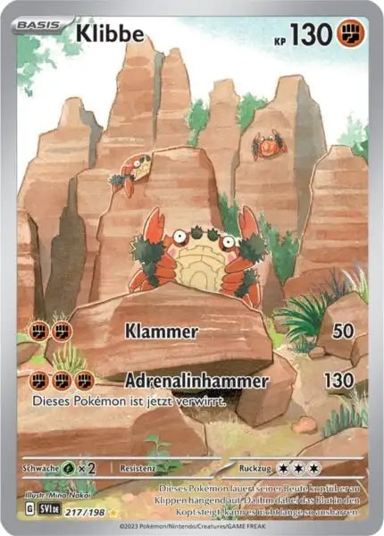 Klibbe 217/198 – Pokémon Karmesin & Purpur Karte