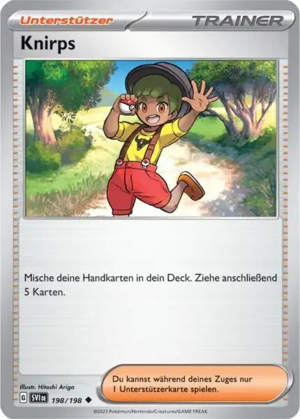 Knirps 198/198 – Pokémon Karmesin & Purpur Karte