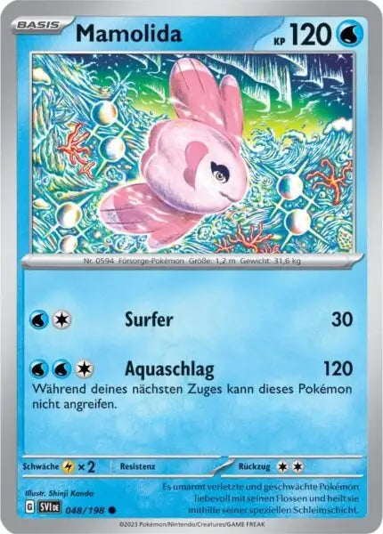 Mamolida 048/198 – Pokémon Karmesin & Purpur Karte