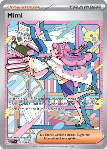 Mimi 251/198 – Pokémon Karmesin & Purpur Karte