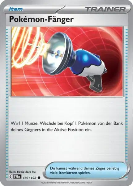 Pokemon Faenger 187/198 – Pokémon Karmesin & Purpur Karte