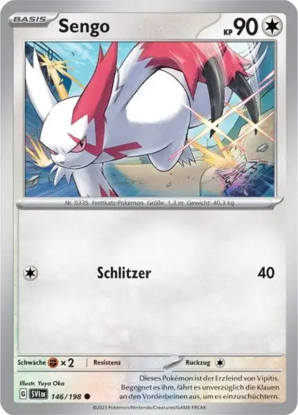 Sengo 146/198 – Pokémon Karmesin & Purpur Karte