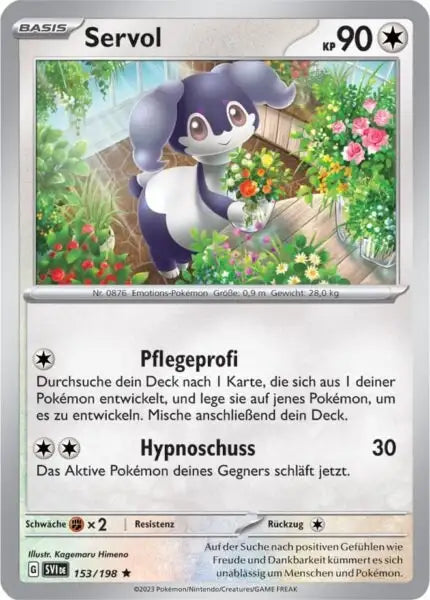 Servol 153/198 – Pokémon Karmesin & Purpur Karte