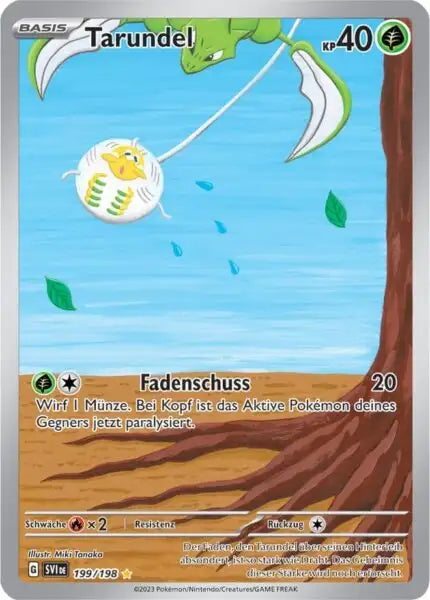 Tarundel 199/198 – Pokémon Karmesin & Purpur Karte