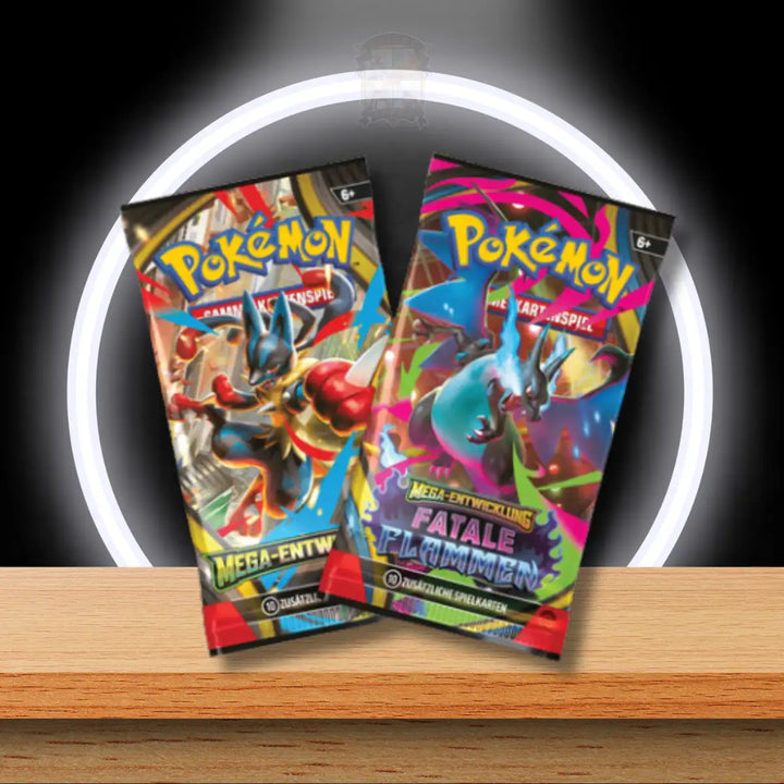 Pokémon Blister in Deutsch mit Fatale Flammen und Mega-Entwicklungen