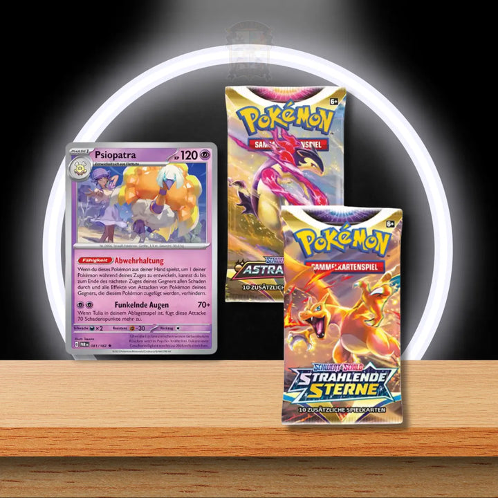 Pokémon Blister in Deutsch mit Psiopatra Karte
