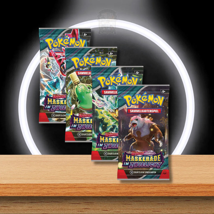 Pokémon Booster Maskerade im Zwielicht deutsche Ausgabe