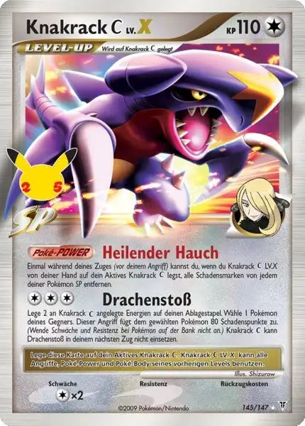 Knakrack C 145/147 – Pokémon Celebraitions Karte