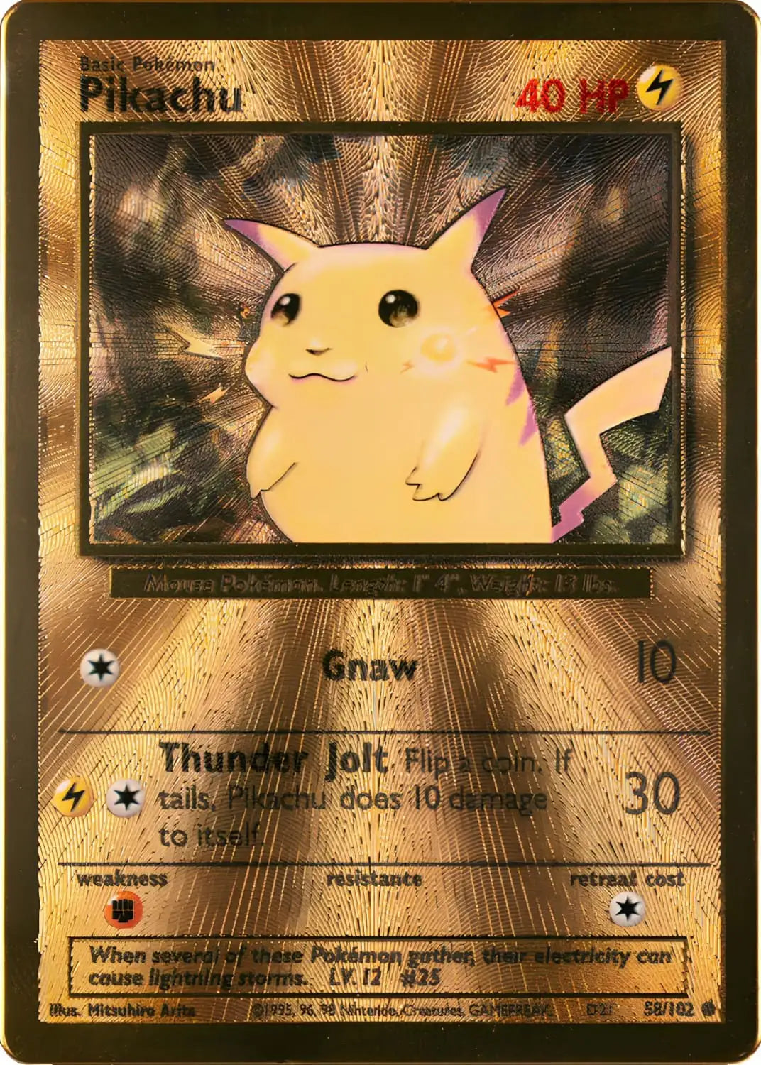 Pikachu PROMO-058 – Pokémon Celebraitions Karte