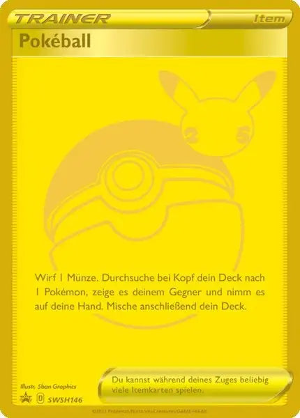 Pokeball SWSH146 – Pokémon Celebraitions Karte