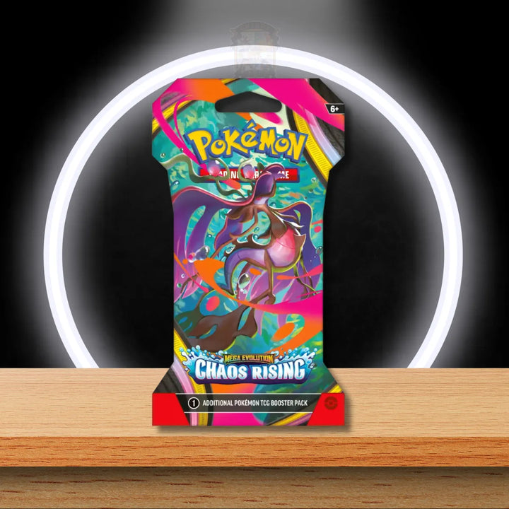 Pokémon Chaos Rising Sleeved Booster ENG original versiegelt