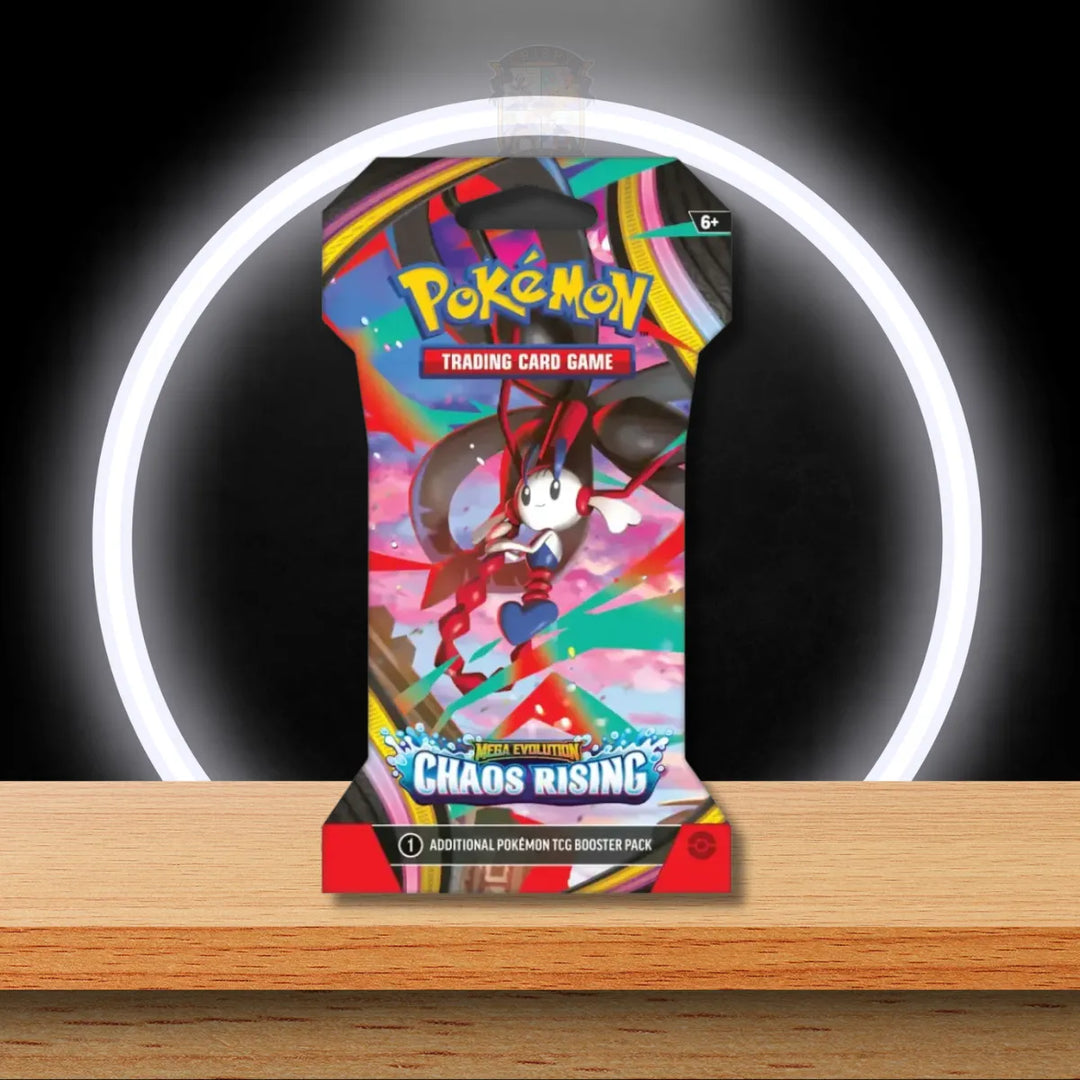 Pokémon Chaos Rising Sleeved Booster ENG für Sammler und Spieler