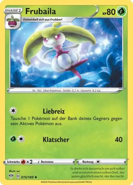 frubaila 015/189 – Pokémon Flammende Finsternis Karte