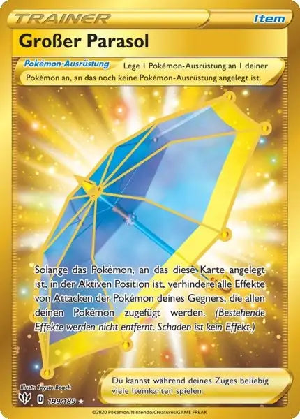 grosser 199/189 – Pokémon Flammende Finsternis Karte