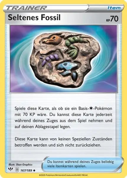 seltenes 167/189 – Pokémon Flammende Finsternis Karte