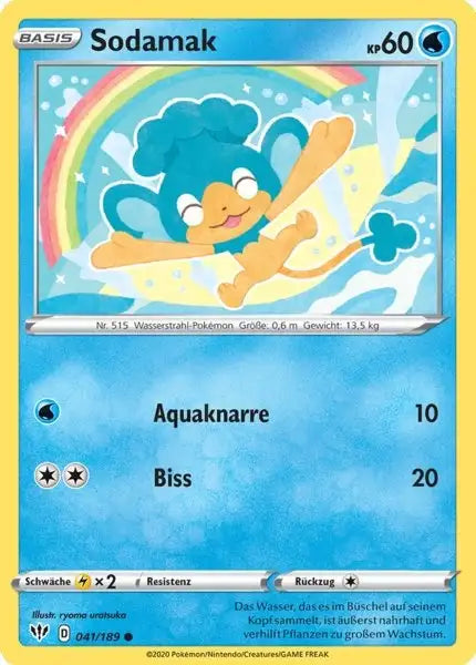 sodamak 041/189 – Pokémon Flammende Finsternis Karte