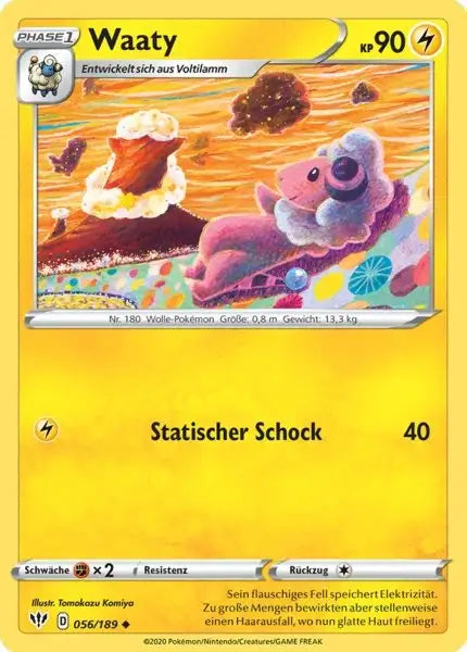 waaty 056/189 – Pokémon Flammende Finsternis Karte