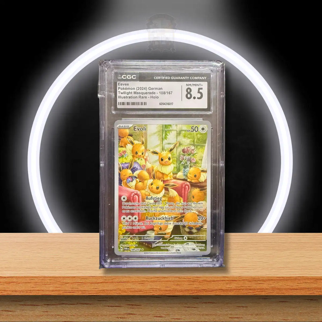 Pokémon Eevee TWM188 CGC 8.5 auf Deutsch kaufen