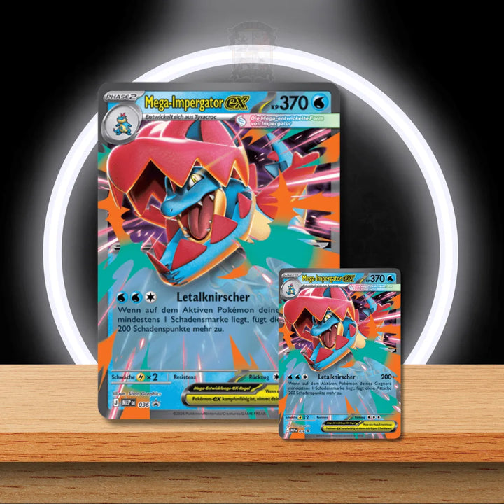 Pokémon Erhabene Helden Impergator ex Kollektion für Sammler und Spieler