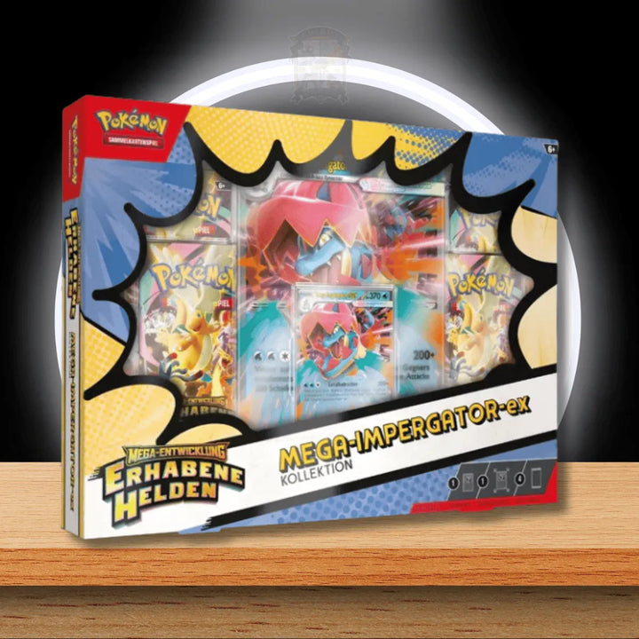 Pokémon Erhabene Helden Mega Impergator ex Box auf Deutsch kaufen
