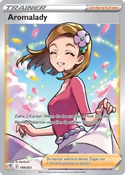 aromalady 199/203 – Pokémon Drachenwandel Karte