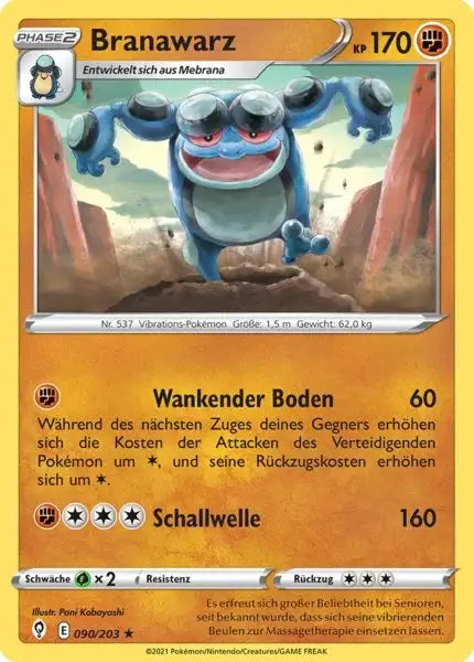 branawarz 090/203 – Pokémon Drachenwandel Karte