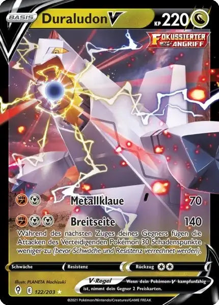 duraludon v 122/203 – Pokémon Drachenwandel Karte