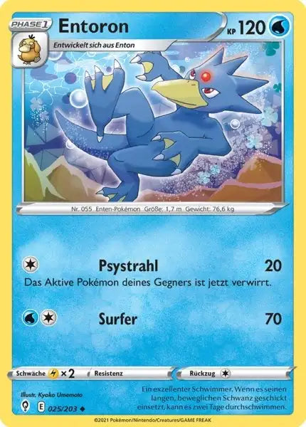 entoron 025/203 – Pokémon Drachenwandel Karte