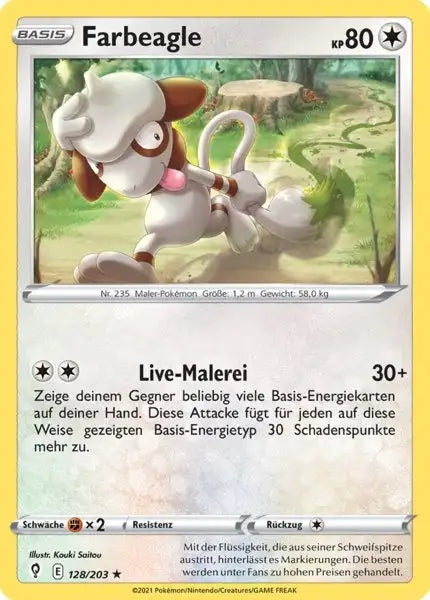 farbeagle 128/203 – Pokémon Drachenwandel Karte
