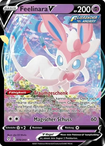 feelinara v 074/203 – Pokémon Drachenwandel Karte