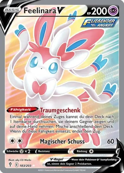 feelinara v 183/203 – Pokémon Drachenwandel Karte