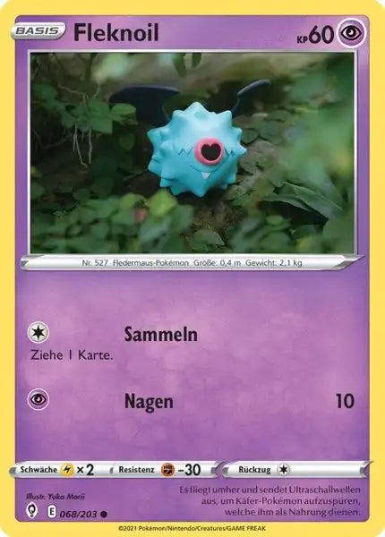 fleknoil 068/203 – Pokémon Drachenwandel Karte