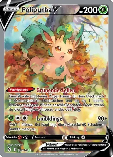folipurba v 167/203 – Pokémon Drachenwandel Karte