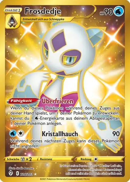 frosdedje 226/203 – Pokémon Drachenwandel Karte