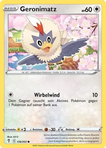 geronimatz 136/203 – Pokémon Drachenwandel Karte