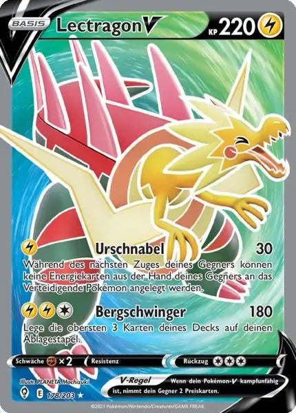 lectragon v 178/203 – Pokémon Drachenwandel Karte