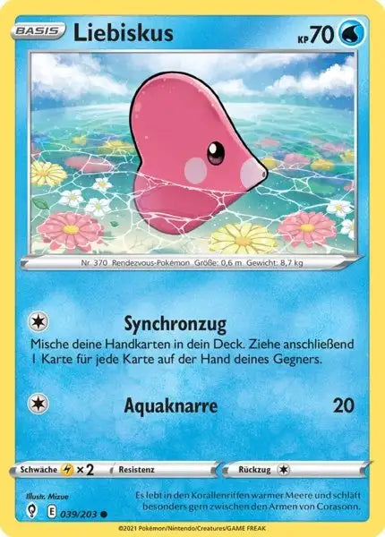 liebiskus 039/203 – Pokémon Drachenwandel Karte