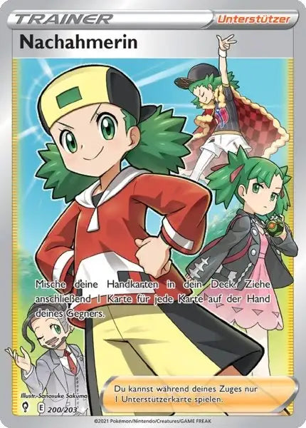 nachahmerin 200/203 – Pokémon Drachenwandel Karte