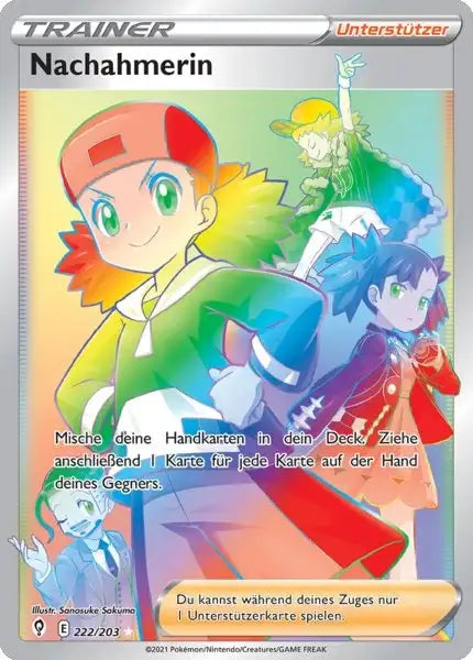 nachahmerin 222/203 – Pokémon Drachenwandel Karte