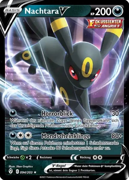 nachtara v 094/203 – Pokémon Drachenwandel Karte